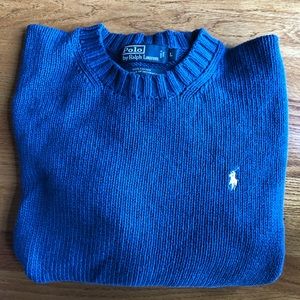 Mens polo sweater